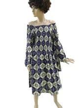 African Short Dress With Long Sleeves FI 50073