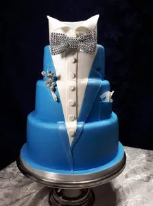 Tuxedo Design- Birthday Cake