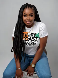 FIFA WORLD CUP 2026 - IVORY COAST- FIFA WORLD CUP TSHIRTS - UNISEX(MEN & WOMEN) REGULAR TSHIRTS.