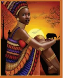 Portrait- African Lady