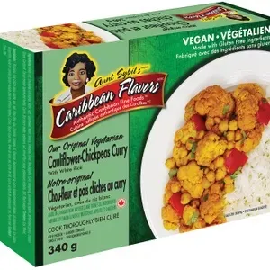 Cauliflower- Chick Peas Curry