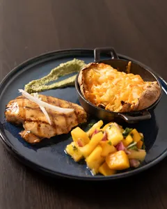 Jerk Lemon Ginger Chicken Dinner