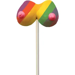 Rainbow "Cheeky" Novelty Candy Pops – Fun Bachelorette & Party Favors