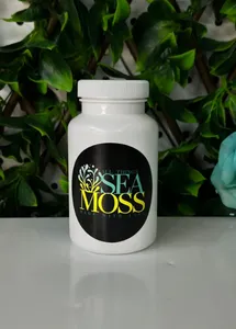 Sea Moss 102 All in Capsules (Vegan) with Bladder wrack and Burdock Root
