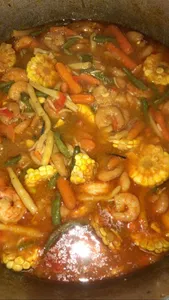 Curry Shrimp & Corn