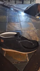 Men's Black Suede Shoe