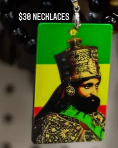 “Emperor Haile Selassie  Necklace
