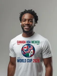 FIFA WORLD CUP 2026 - USA-CANADA- MEXICO   FIFA WORLD CUP TSHIRTS - UNISEX(MEN & WOMEN) REGULAR TSHIRTS
