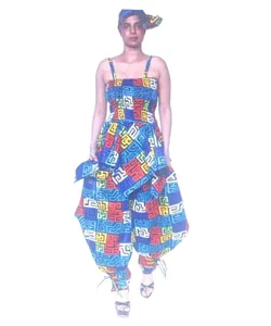 African Lady Top And Pant Set