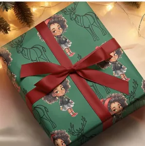 Raindeer Girl Green