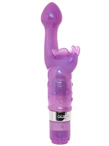 Platinum Butterfly Edition: Dual-Action Precision Wellness Massager (Purple)