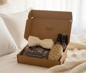 Mama Self Care Box | Dry Brush, Shower Gel, Lotion, Spa Headband