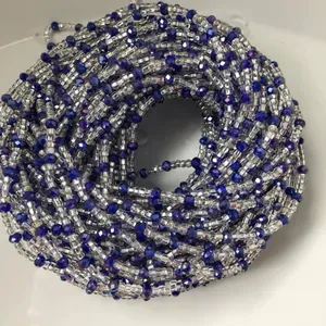 Blue Waist Beads