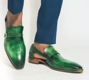 Men Green Sandal: Brixton