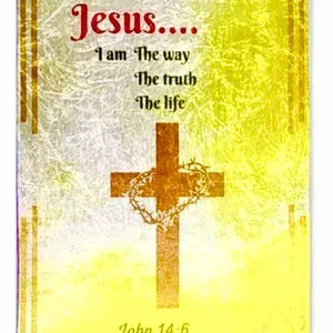 Jesus Way Mat - Yellow