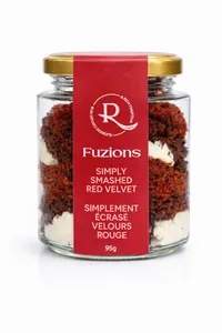 Simply Smashed Red Velvet Dessert Jar