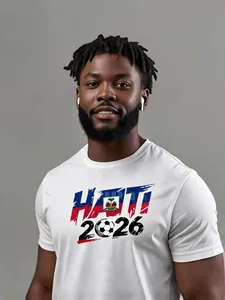 FIFA WORLD CUP 2026 - HAITI- FIFA WORLD CUP TSHIRTS - UNISEX(MEN & WOMEN) REGULAR TSHIRTS.  Sizes -2XL - 4XL - Add $4FIFA WORLD CUP 2026 - CONGO- FIFA