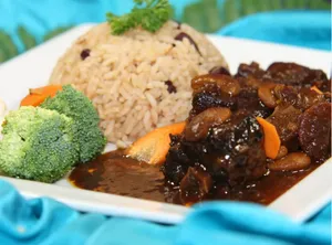 Stewed Oxtail Meal