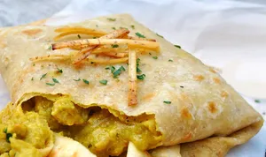 Curry Chicken Roti