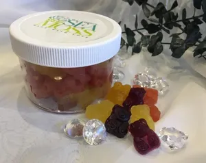 Sea Moss Gummy Bears(Vegan) With Fruit