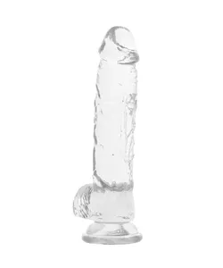 The Real Series: 5" Sculpted Crystal Clear Wellness Massager