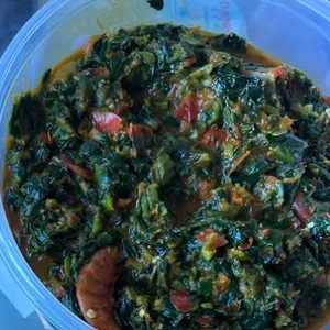 Efo- Riro- ( Vegetable Soup)