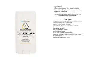 CBD Muscle and Joint Rub 0.5 oz (1000mg)